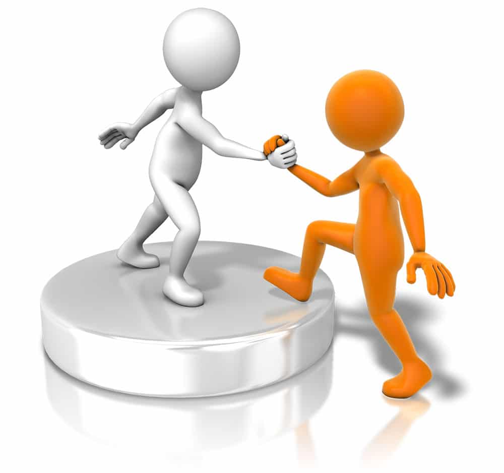 Partnership and Collaboration Symbol - 3D Handshake Illustration