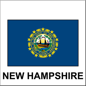 New Hampshire state symbols clipart - Clip Art Library