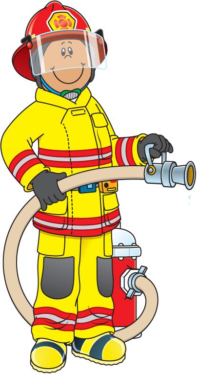 Firefighter Clipart for Educational and Safety Resources
