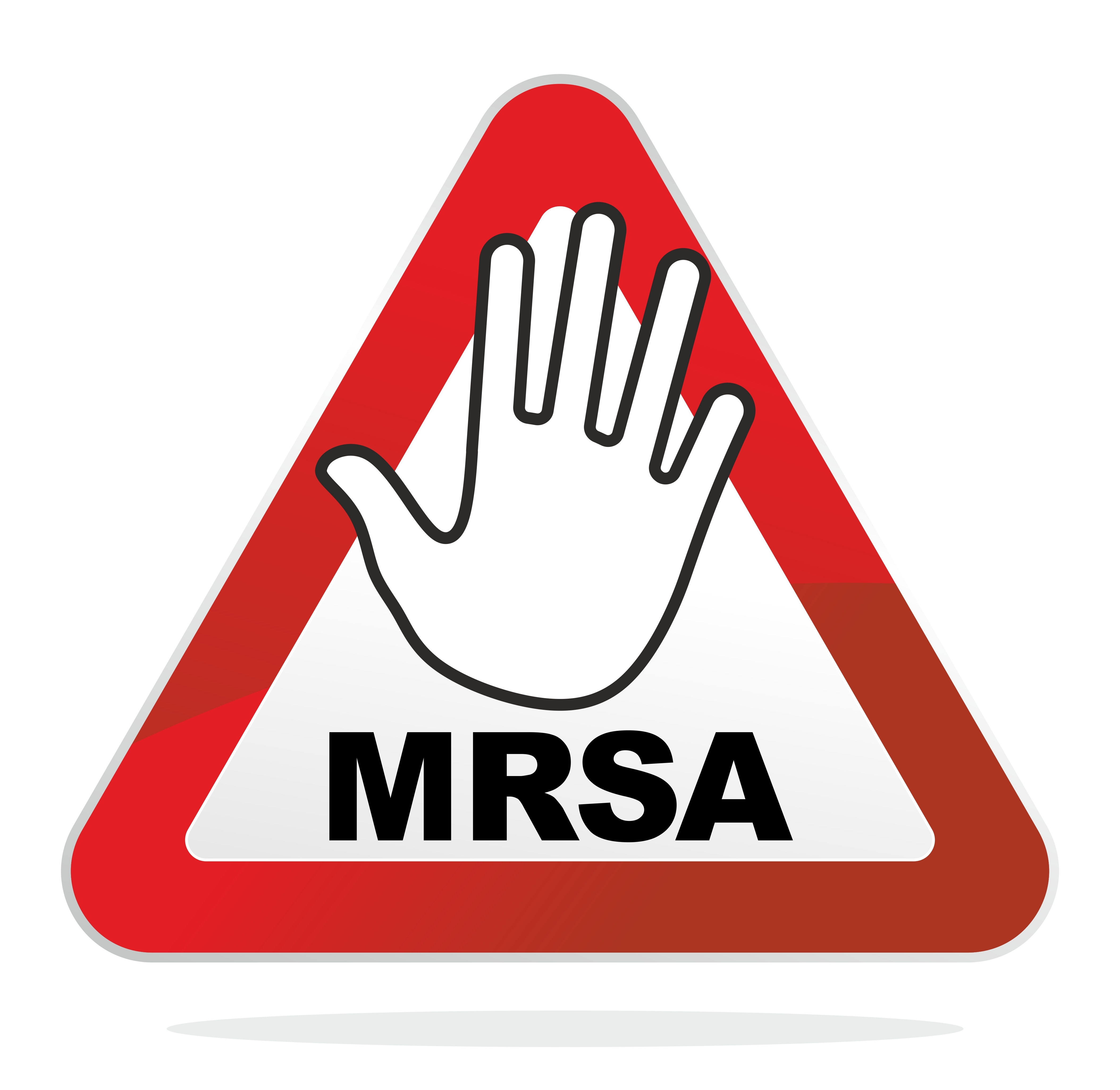 MRSA Warning Sign - Infection Control & Prevention Guidance