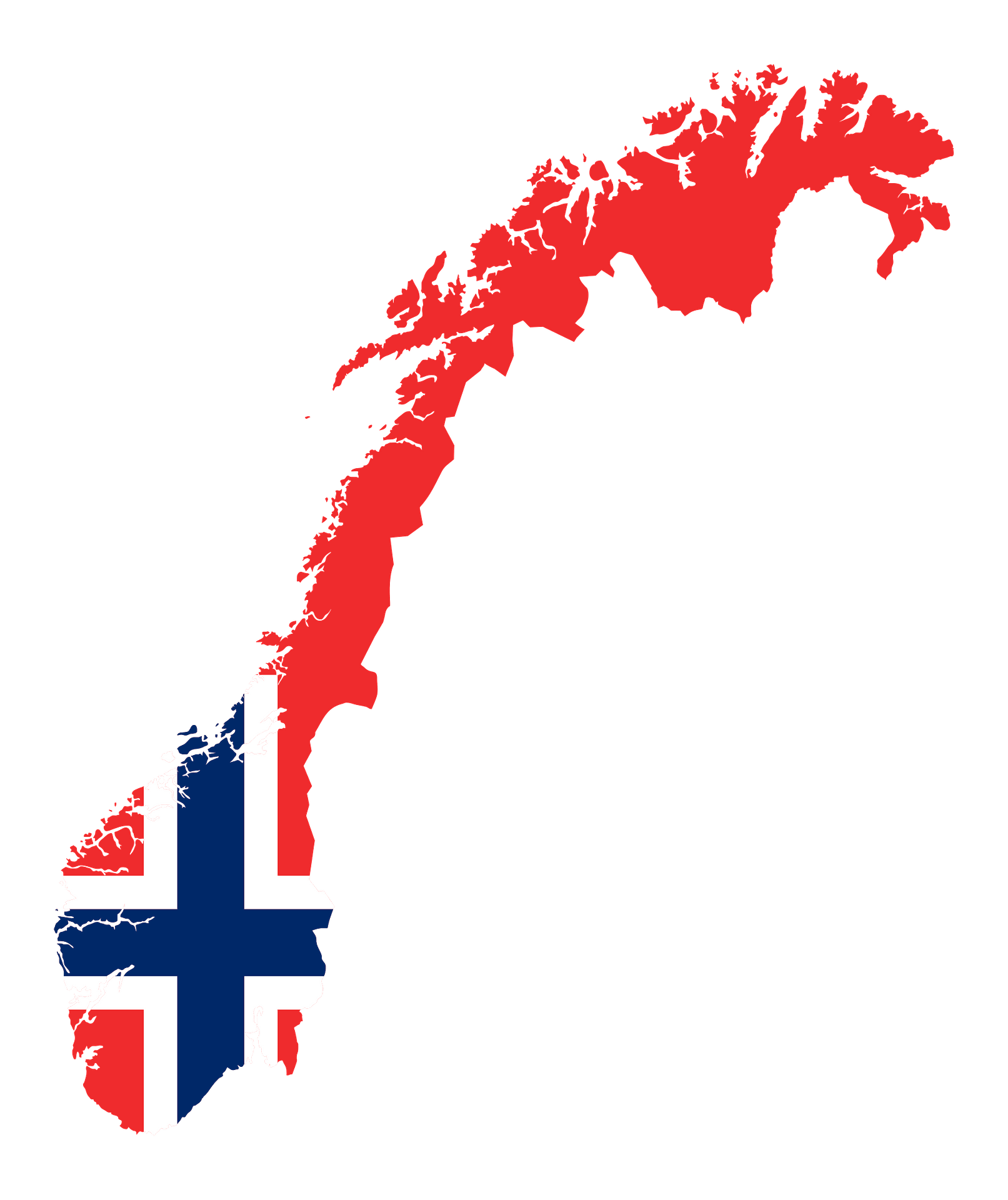 norway maps - Clip Art Library