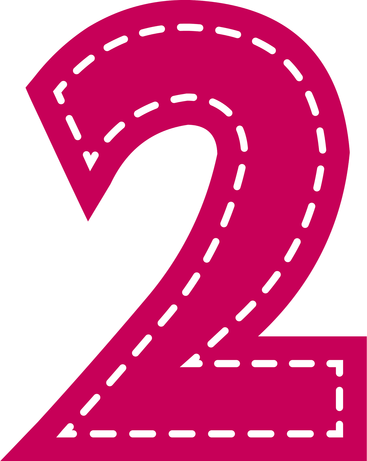 number-2s-clip-art-library