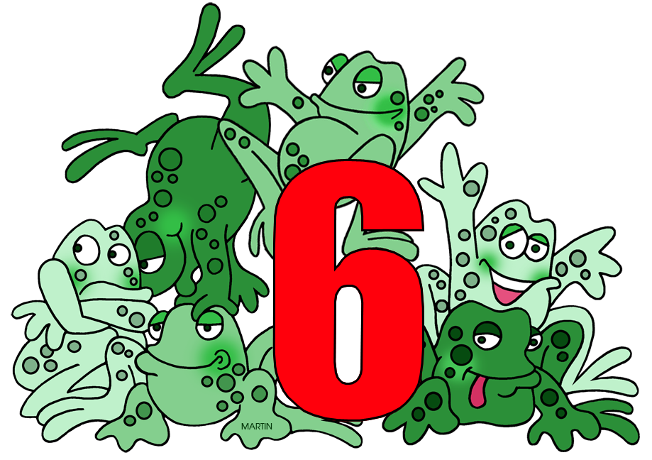 number 6s - Clip Art Library