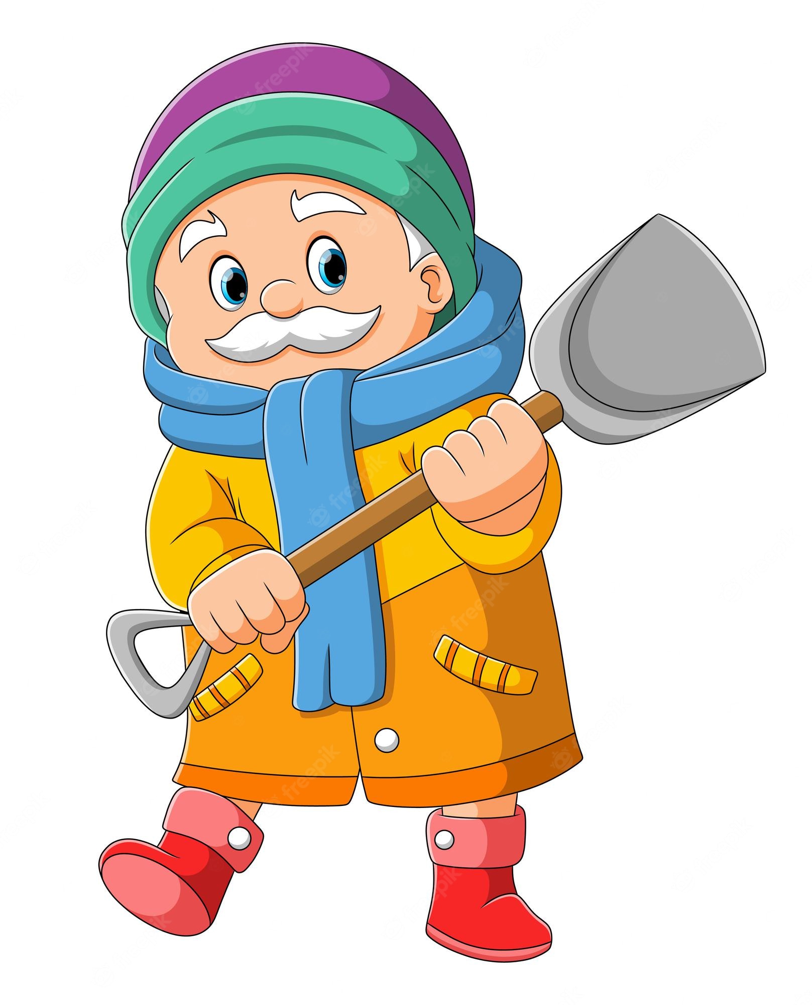 Shovel Mans Clip Art Library Shovel Mans Clip Art Library