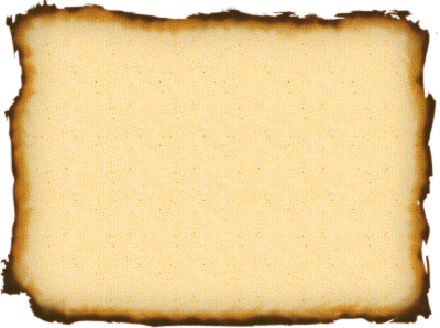 Vintage aged parchment paper with burnt, uneven edges and textured surface.