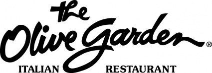 The Olive Garden Italian Restaurant logo in elegant black script on white background.