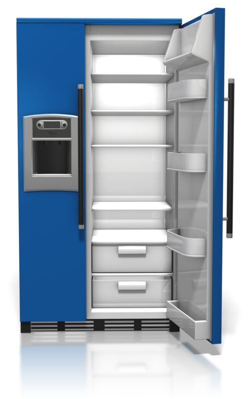 refrigerator opens - Clip Art Library
