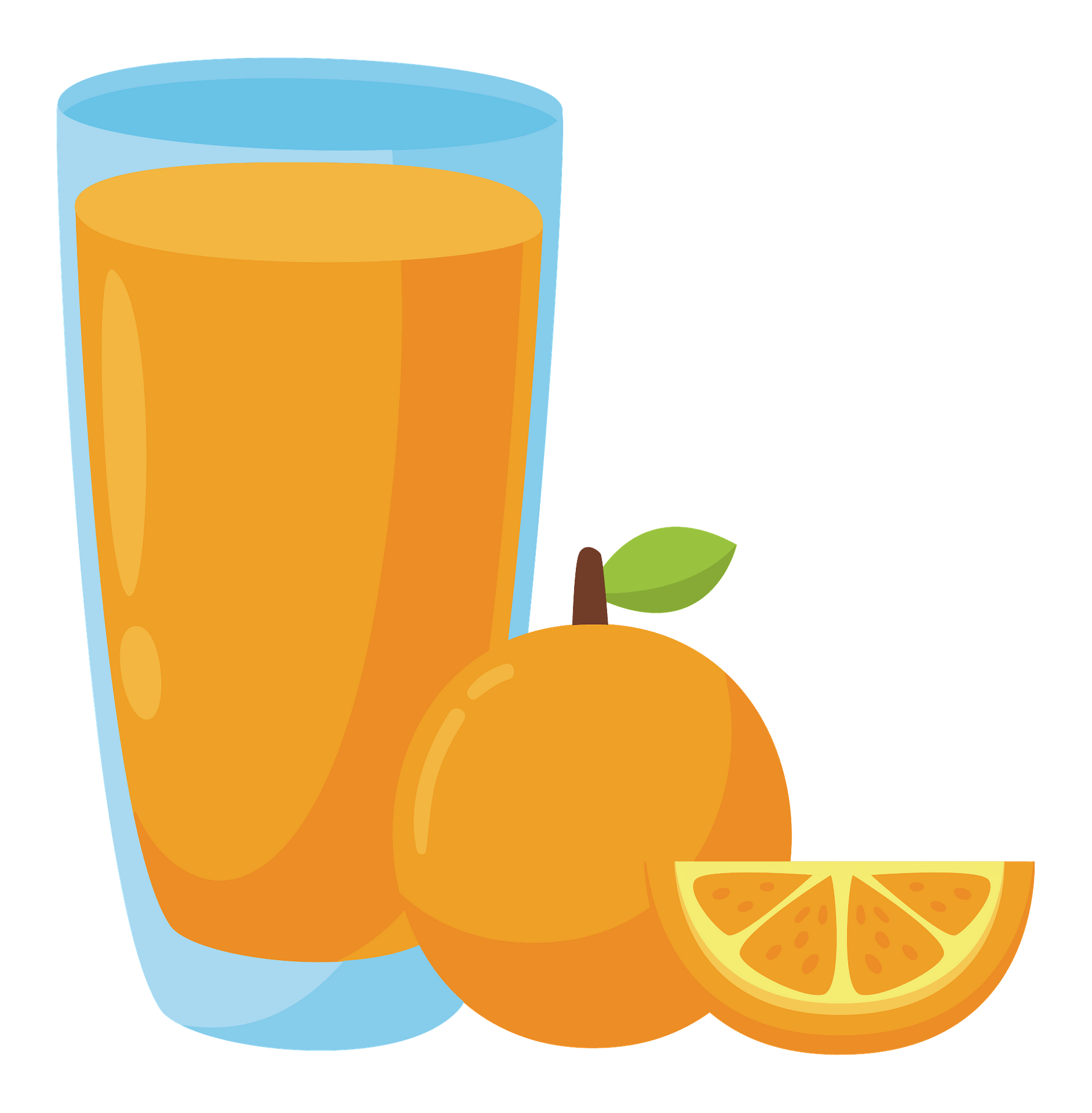 illustration-of-glass-with-orange-juice-and-oranges-royalty-free-clip