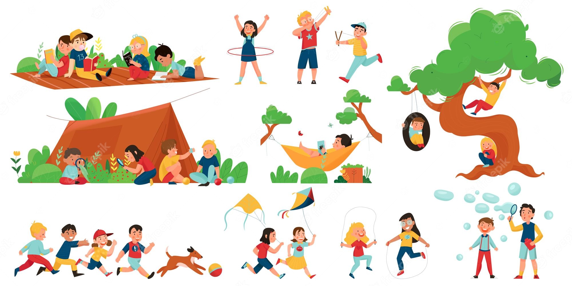 Outdoors And Recreation Clipart playing Hopscotch Outdoor Game Clip 