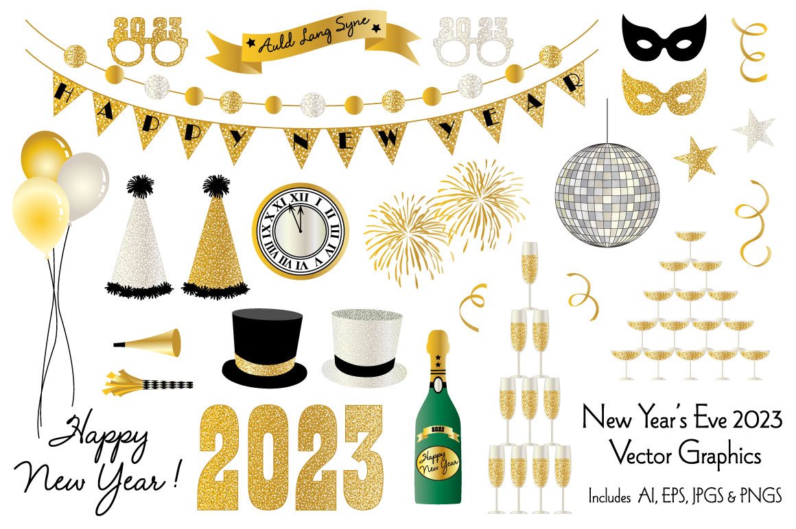 Free New Years Clip Art New Year Clipart Happy New Year Clip Art