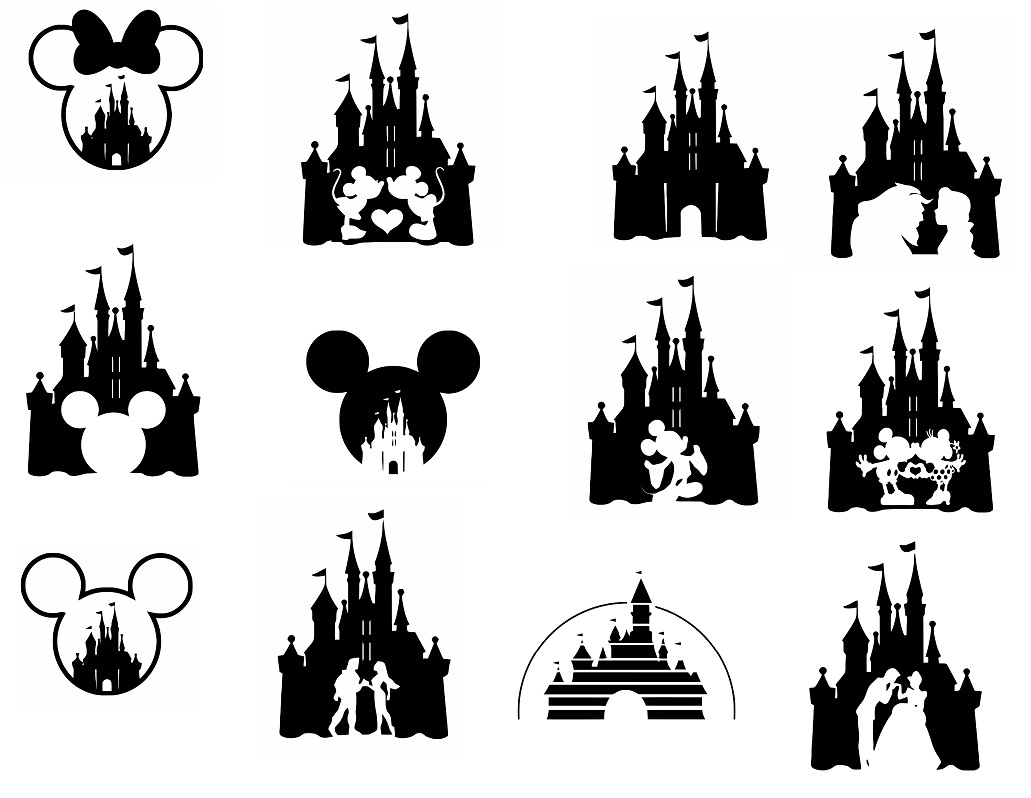 Bundle Disney SVG, Mickey Mouse SVG, Minnie Mouse SVG, Disney