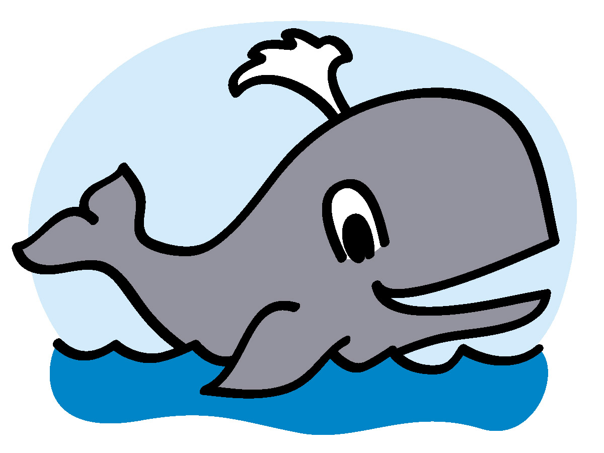 Whale Clip Art - Blue Whale Clipart Png - Free Transparent PNG 