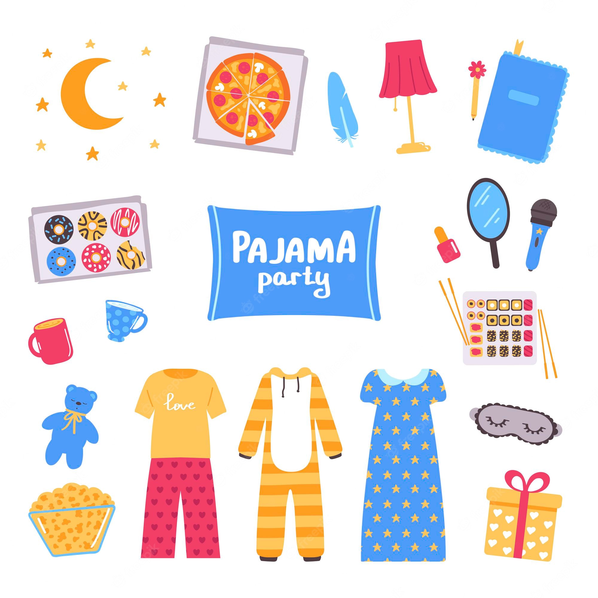 pajama party - Clip Art Library