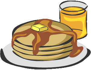 Fluffy Pancakes with Butter and Syrup - Classic Breakfast Delight