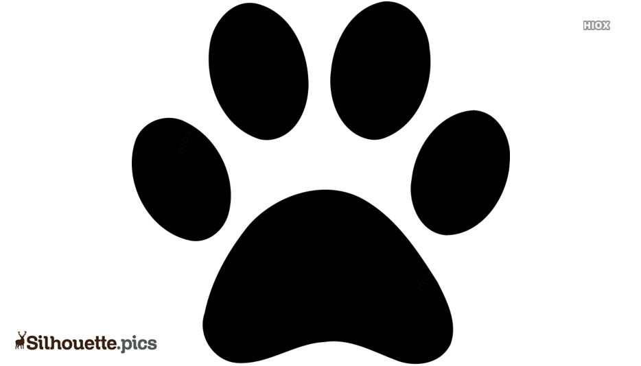 Panther Paw Print Clip Art Free Bluegold Paw Print - Blue And Gold ...