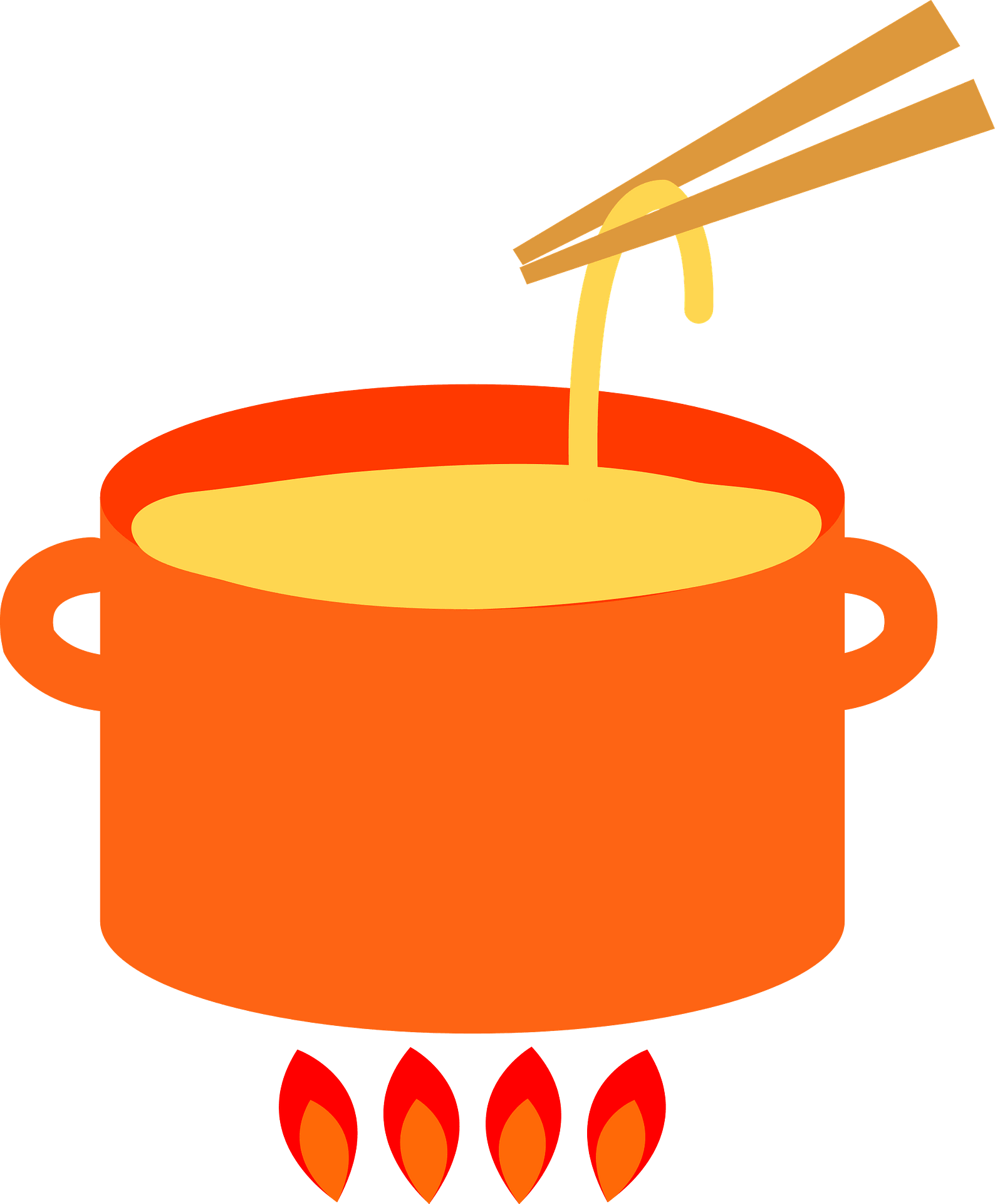 Pot with Boiling Water PNG Images & PSDs for Download