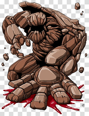 Stone Golem Illustration - Fantasy Creature Art for Game Design & Storytelling