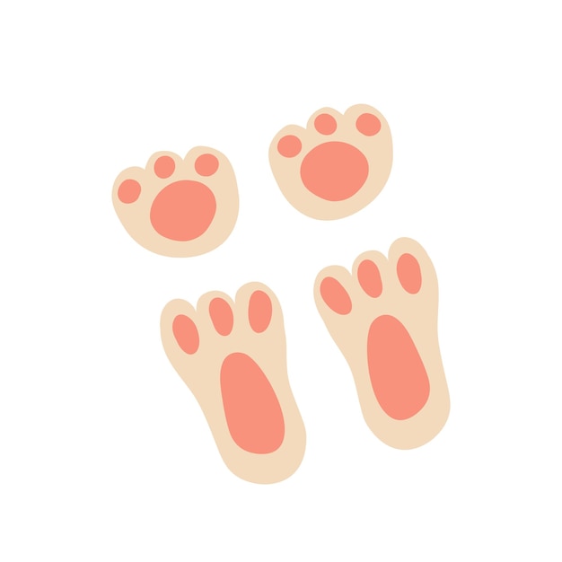 Cute Paw Print Clipart - Free Download for Crafts & Design