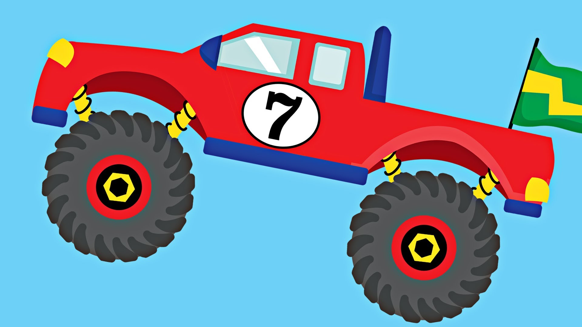 Cartoon Monster Truck High-Res Vector Graphic - Getty Images