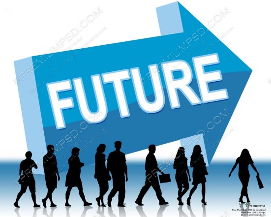 looking to the future clipart