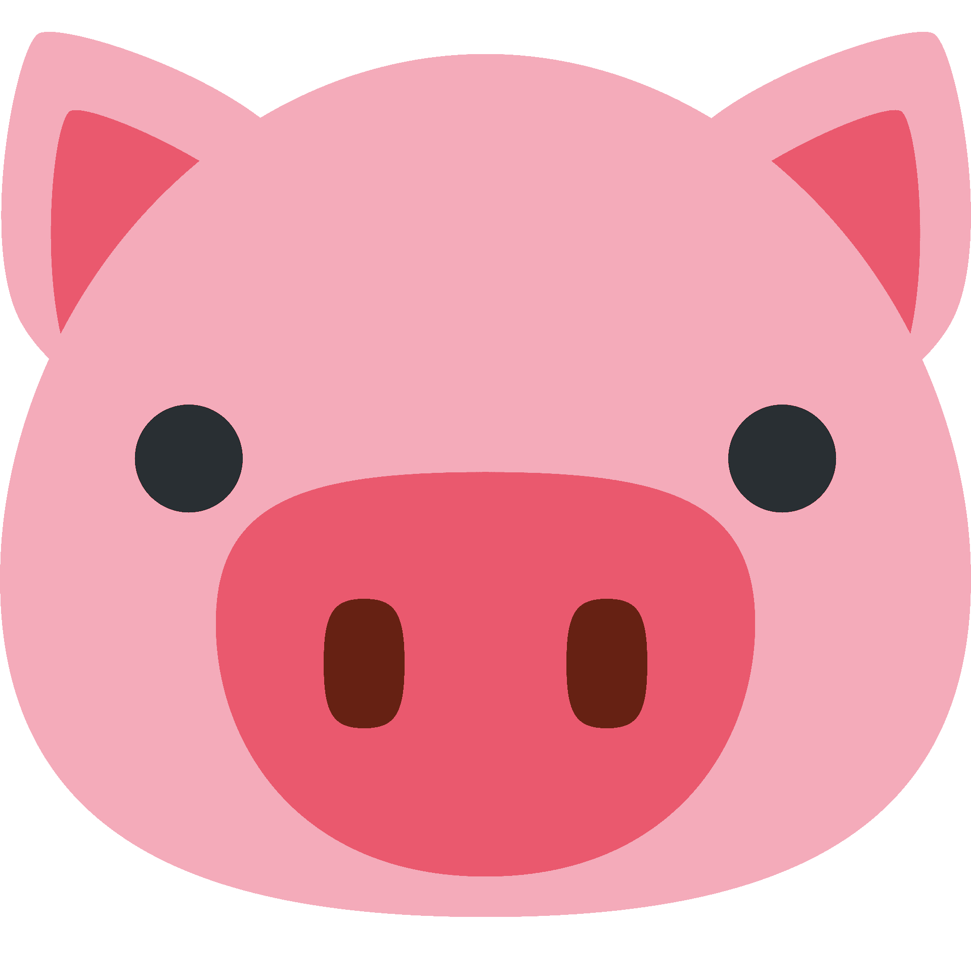 Pig Face Hd Transparent, Chubby Pig Face Clip Art, Pig Face - Clip Art ...