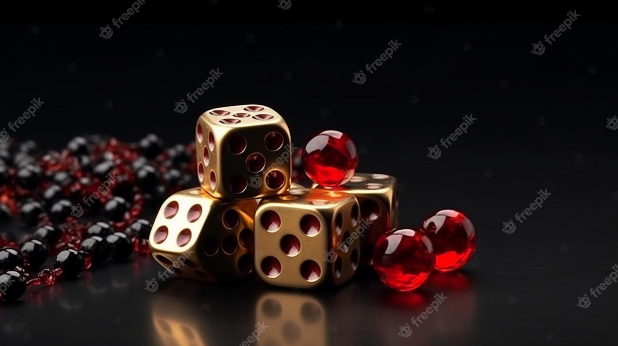 Roll The Dice Words On Two Red Dice Isolated On White Background Clip