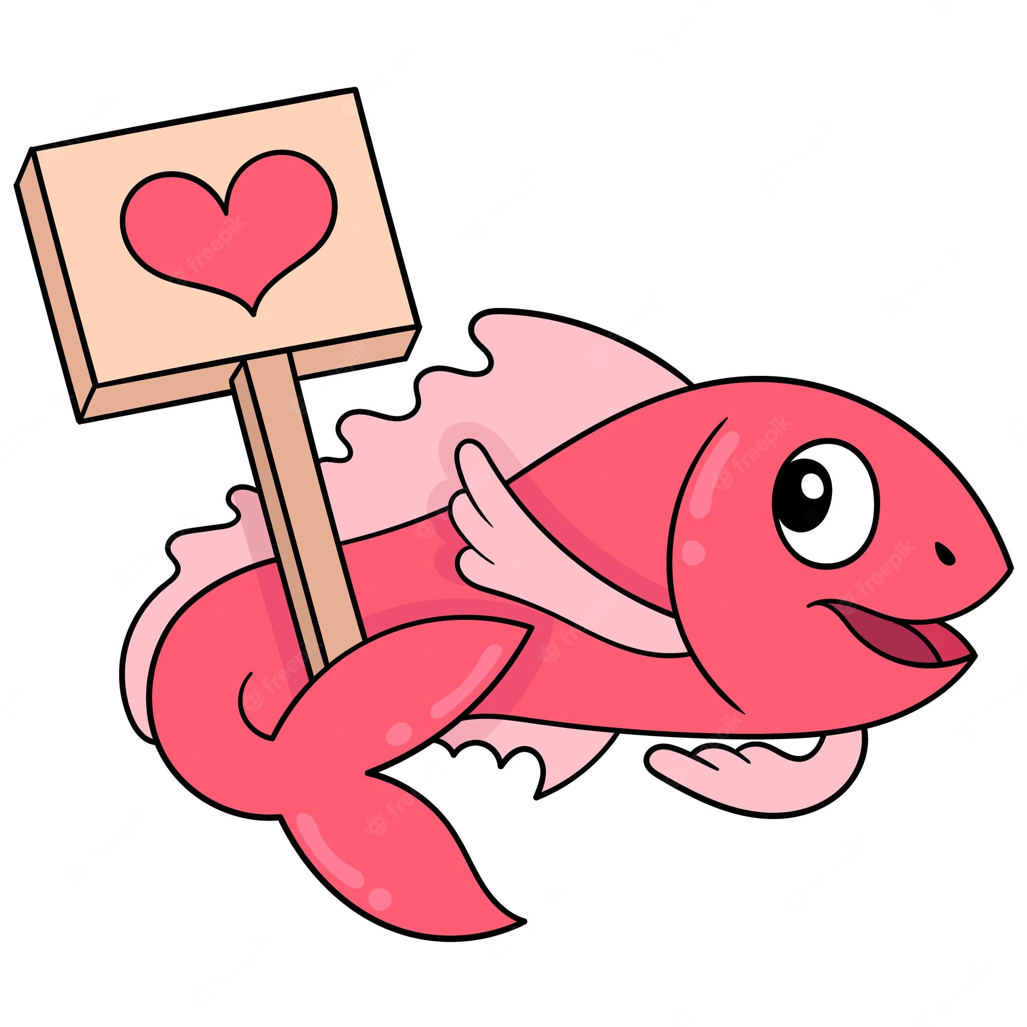 Valentines Day Fishing Stock Illustrations 106 Valentines Day Clip 