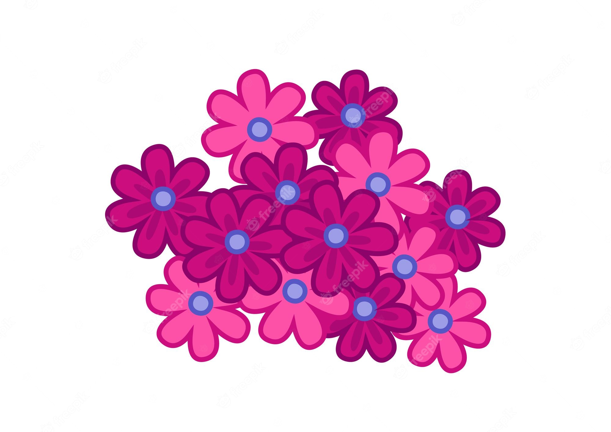 Fresca- Watercolor Clip Art Flowers Collection - Clip Art Library