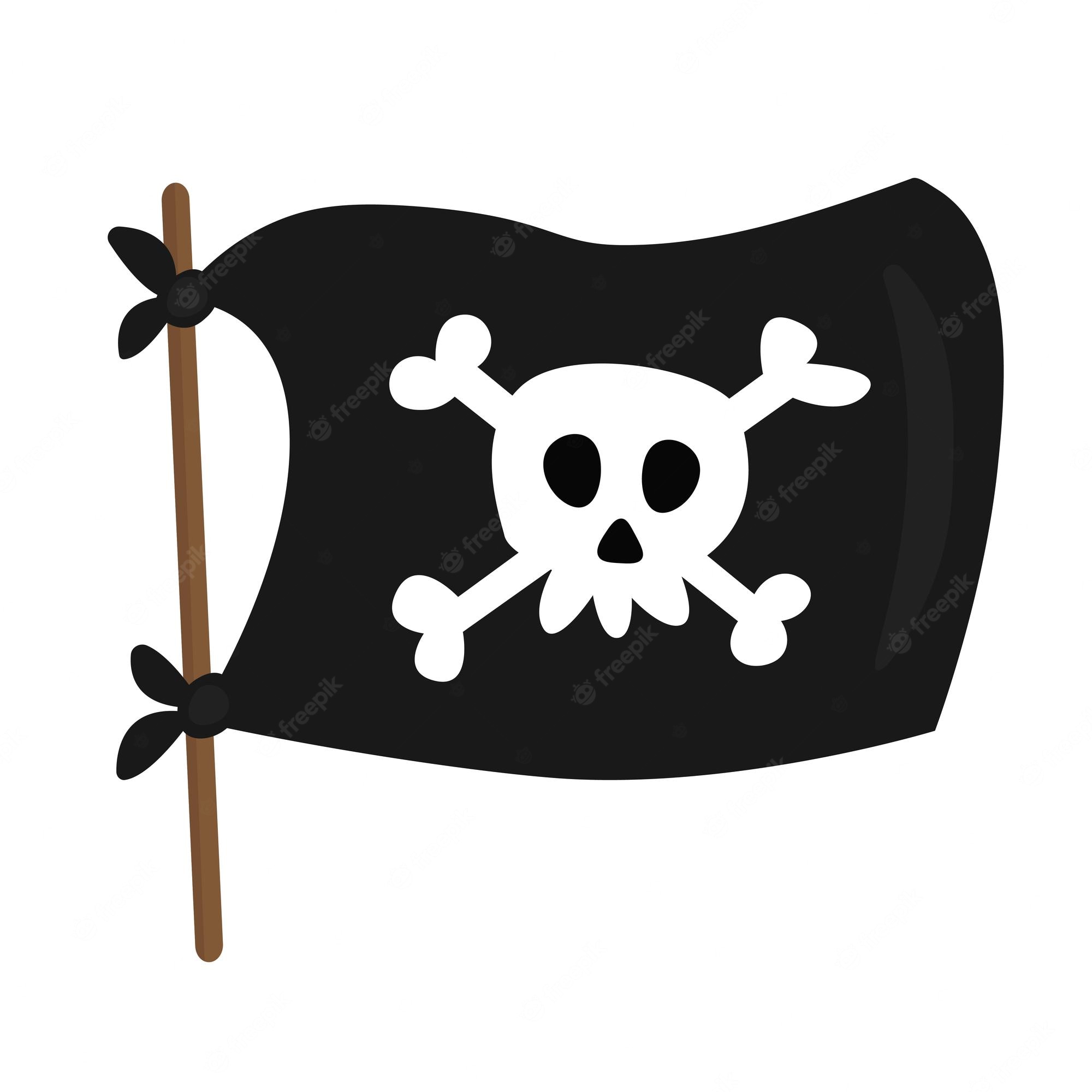 thumbnail image 2 of Pink Skull And Crossbones Bumper Sticker - Jolly Roger Pirate Flag Decal For Car Truck Or Laptop (4x3 Inches) 2 of 3