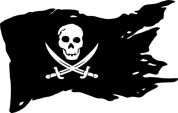 Classic Jolly Roger Pirate Flag - Symbol of the High Seas