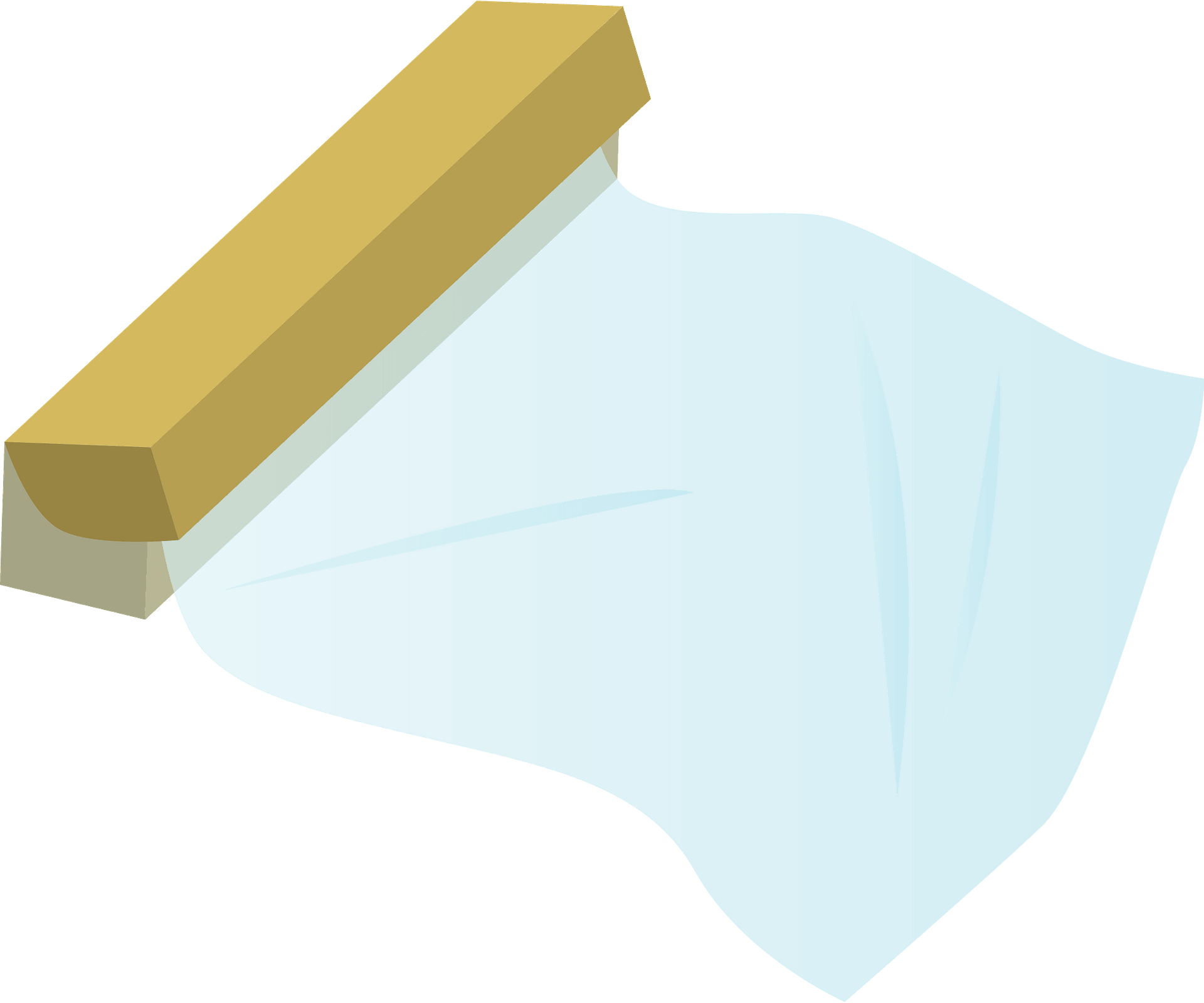 Woman Gift Wrapping A Package For Birthday Or Christmas Stock Clip 