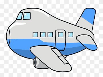 Cartoon Airplane Illustration - Free PNG Clipart for Kids & Education