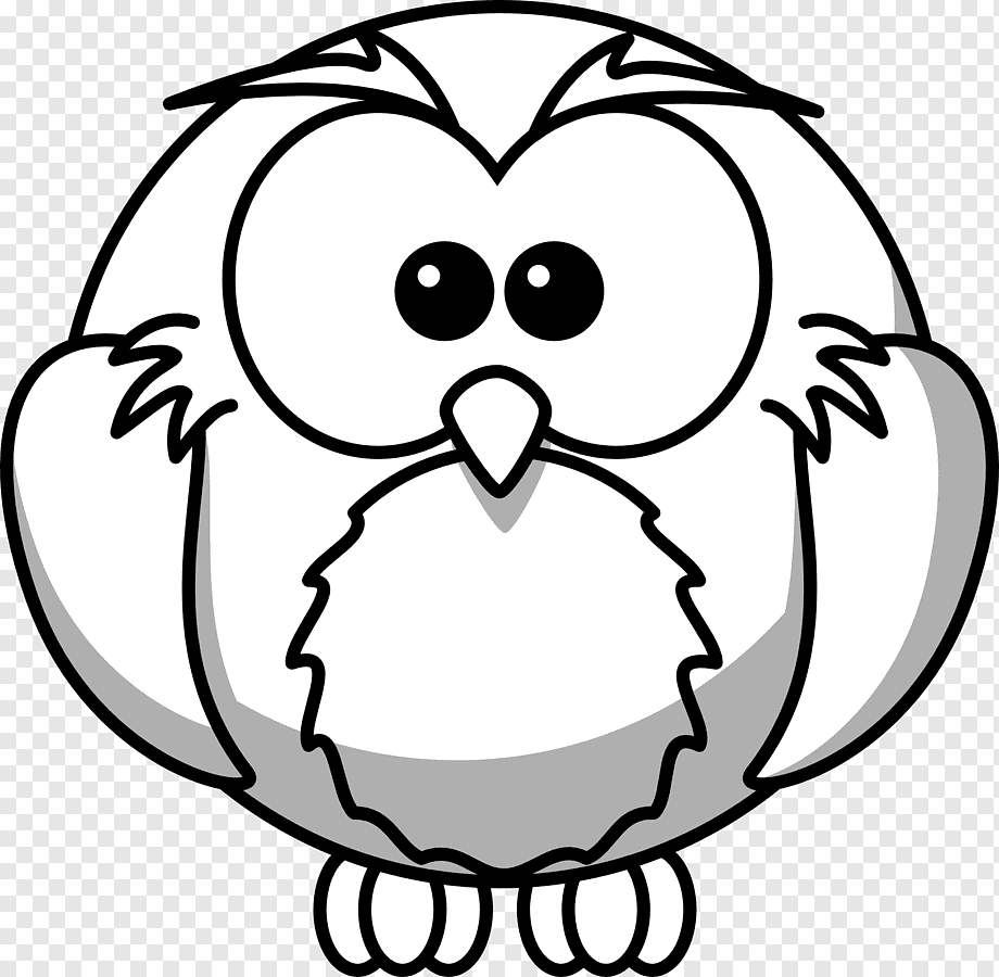 Free Cartoon Owl Illustration - Downloadable PNG for Kids’ Content