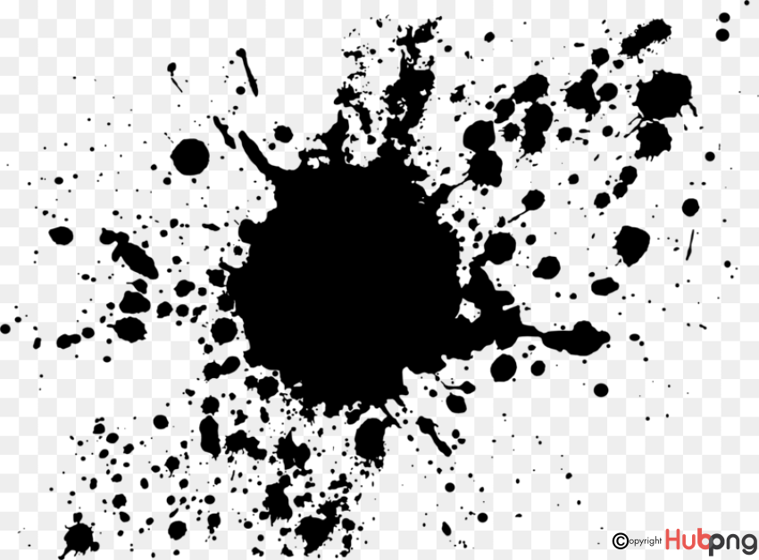 Stained Free Ink Splat - Paint Splatter Clipart - 628x800 PNG - Clip ...