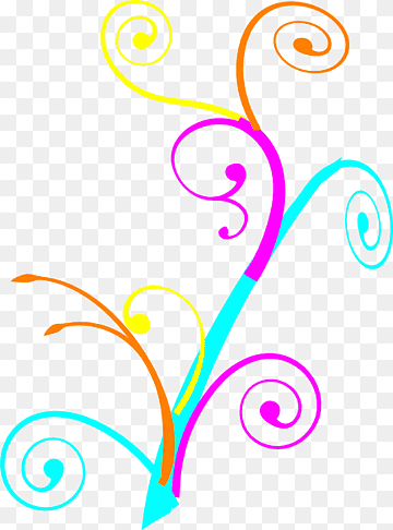 Colorful Abstract Swirl Design - Free PNG Clipart for Creative Projects