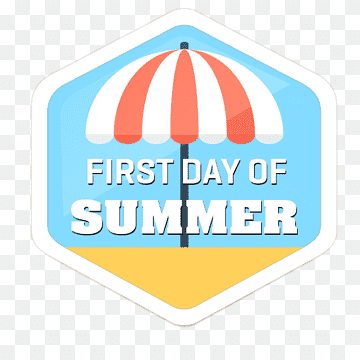 first day of summer clip art