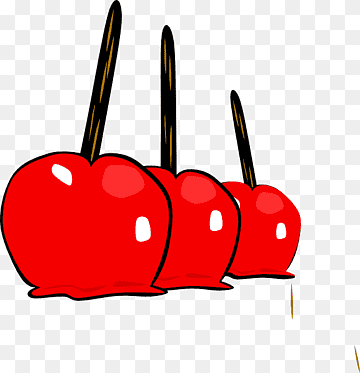 Candy Apples - Classic Sweet Treat for Fall Festivals & Halloween