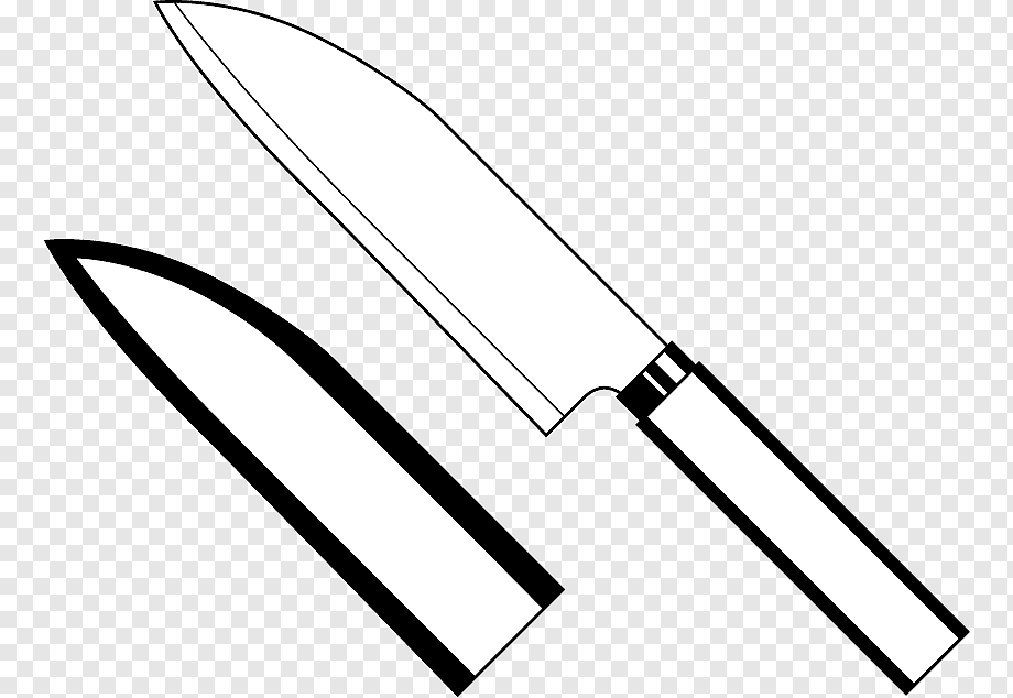 butcher knifes - Clip Art Library