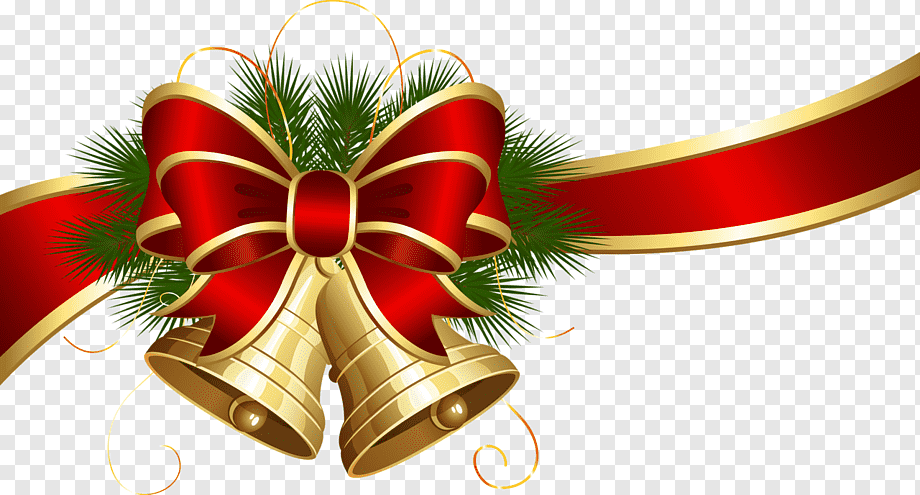 Red Christmas Bow clipart. Free download transparent .PNG
