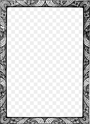 Elegant Vintage Border Frame - Free Download for Design Projects