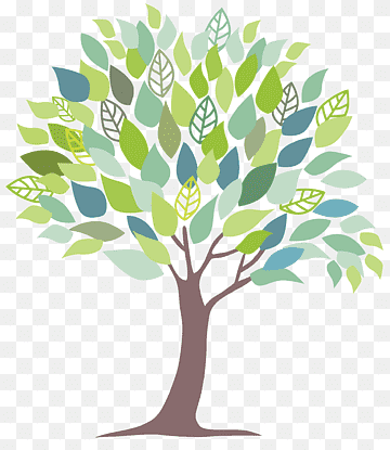 Nature-Inspired Tree Illustration for Eco-Friendly Web Design