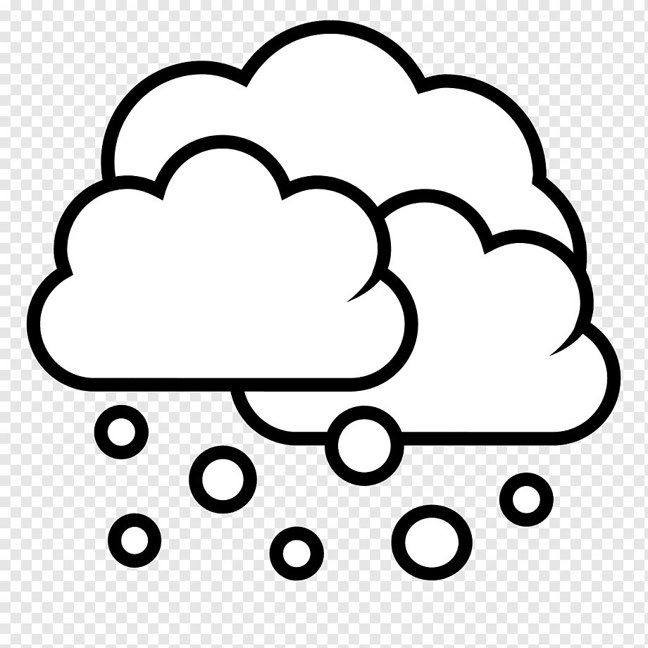 Rain Cloud Icon - Free Weather Symbol for Web and Print