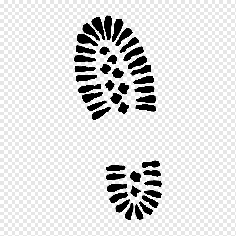 Shoe tracks svg/ shoe print vector/ footsteps svg/ shoe print clipart ...