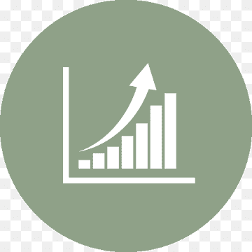 Growth Chart Icon - Visual Representation of Business Progress & Analytics