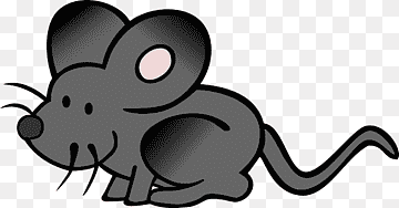 Cartoon Mouse Illustration - Free PNG Clipart for Education & Design
