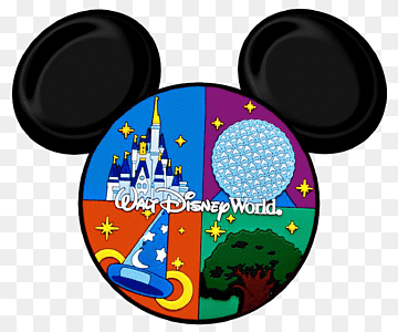 Walt Disney World Iconic Logo - Magic Kingdom, Epcot, Hollywood Studios & Animal Kingdom