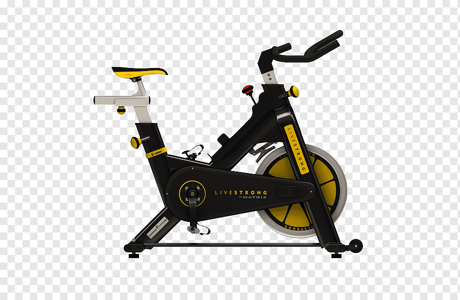 Livestrong Matrix Indoor Cycling Bike - Premium Exercise Bike for Home Workouts