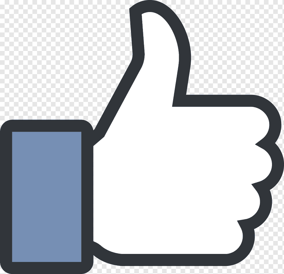 Thumbs-Up Icon - Social Media Like Symbol for Web & App Design