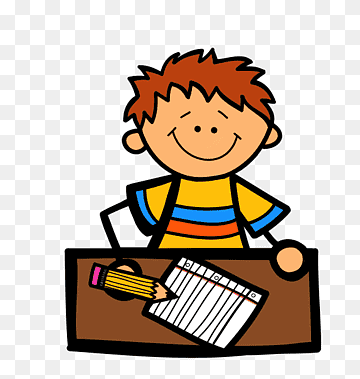 Student Doing Homework - Free Clipart for Education & Learning Resources