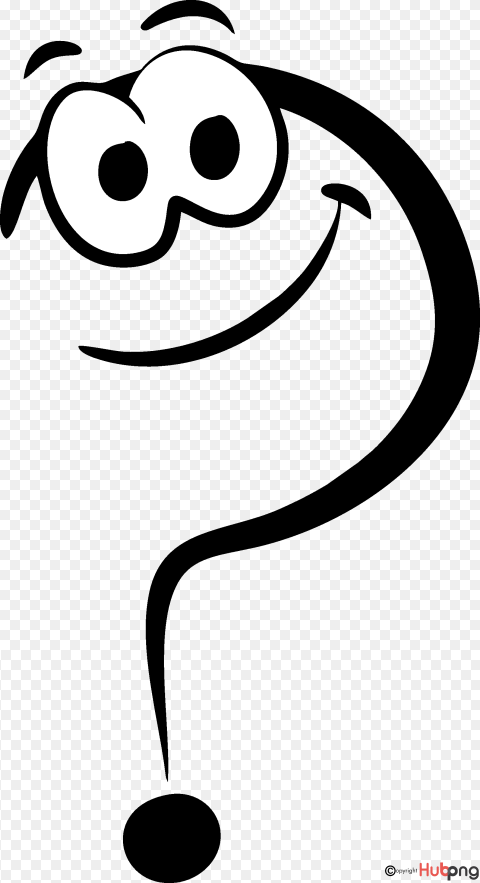 Friendly Question Mark Illustration - Free PNG Download